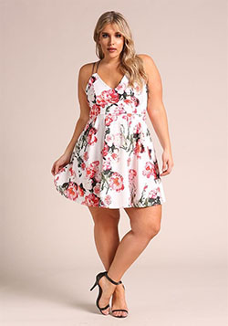 These trendy ideas for fashion model, Fashion To Figure: Cocktail Dresses,  Plus size outfit,  fashion blogger,  Plus-Size Model,  Johnny Was,  Floral Dresses  
