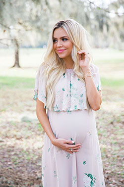 Outfit Ideas For Pregnant Ladies - Maternity Outfits, Lace Maternity Dress, Maternity clothing: Maternity clothing,  Maxi dress,  Tiffany Rose,  Tie Dress,  Maternity Outfits  
