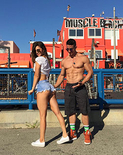 áº£nh gym cáº·p Ä‘Ã´i: Fitness Model,  Hot Instagram Models,  ANLLELA SAGRA  