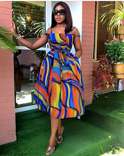 US most desired fashion model, African wax prints: African Dresses,  Aso ebi,  Kente cloth,  Child model,  Short African Outfits  