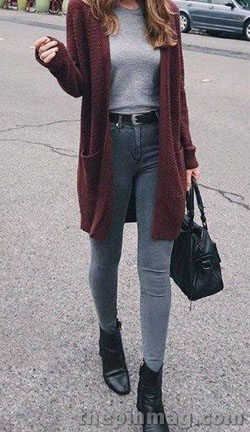 Business Casual Outfits, Casual wear, Slim-fit pants: winter outfits,  Slim-Fit Pants,  Mom jeans,  Grunge fashion,  Business Outfits  