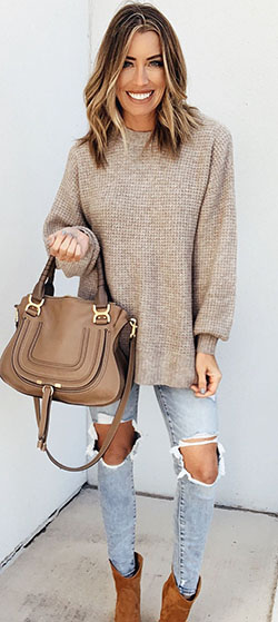 Outfit Ideas With Sweaters: Sweaters Outfit  