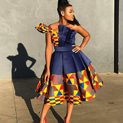 Europe type fashionable 2019 ankara styles, African wax prints: African Dresses,  Roora Dresses  
