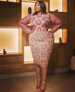 Find these great fashion model, African wax prints: Cocktail Dresses,  Fashion photography,  African Dresses,  Plus-Size Model,  Aso ebi,  Iskra Lawrence,  Plus size outfit  