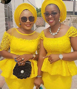 Lace latest nigerian kaba styles: African Dresses,  Aso ebi,  Kaba Styles  