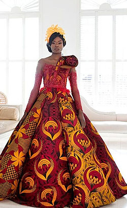 African material wedding dress: Wedding dress,  Kente cloth,  White Wedding Dress,  Dutch Wax,  Lobola Outfits  