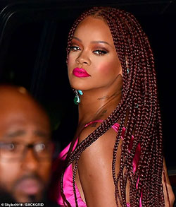 Really spectacular rihanna braids, Fenty Beauty: Box braids,  Fenty Beauty,  Rihanna Best Looks  