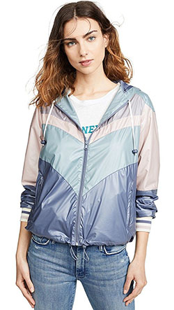 Windbreaker Outfits, Jean jacket, Boxy Jacket: winter outfits,  Denim Outfits,  Boxy Jacket,  Gap Colorblock  