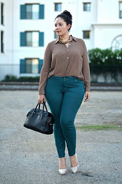 Gorgeous and stylish girl with curves, Tanesha Awasthi: Plus size outfit,  Plus-Size Model,  Tanesha Awasthi,  Casual Outfits  