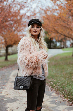 Look casaco pele tenis, Fur clothing: Fur clothing,  Fake fur,  Fur Coat Outfit  