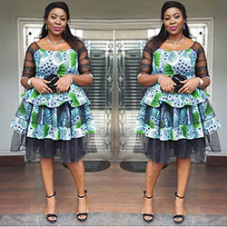 Latest Ankara Aso Ebi Styles: Ankara Outfits  