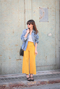 Cropped Pants Outfits Ideas - How To Wear Crop Pants, Levi Strauss & Co.: Crop Pants Outfit  