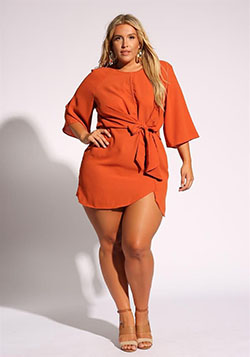 Must see these curvilÃ­nea ropa, Plus-size clothing: Plus size outfit,  Romper suit,  Bell sleeve  