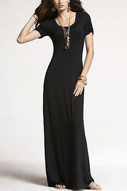Nice and adorable day dress, Little black dress: Maxi dress,  Maxi Dress Shoes  