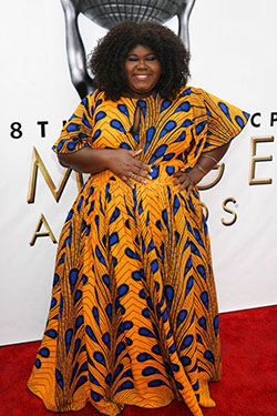 Hot and sexy ideas for gabourey sidibe, NAACP Image Awards: Plus size outfit  