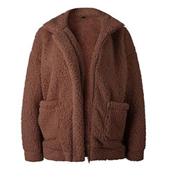 Hooded Coats For Ladies, Fake fur, Polar fleece: Fur clothing,  Fake fur,  winter outfits,  Teddy bear,  Polar fleece,  Fleece jacket  