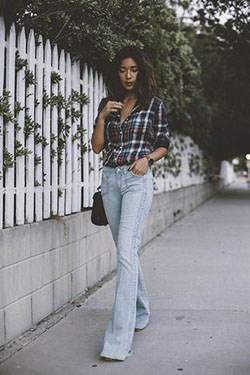 Outfits With Bootcut Jeans, Slim-fit pants, Casual wear: Slim-Fit Pants,  shirts,  Bootcut Jeans  