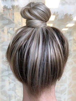 Top Knot Bun Hairstyle Ideas, Human hair color, Long hair: Long hair,  Hair Color Ideas,  Brown hair,  Hair Care,  Top knot,  Bun Hairstyle  