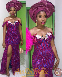 Aso Ebi Styles, African wax prints, Fashion in Nigeria: Cocktail Dresses,  Aso ebi,  Hairstyle Ideas,  Aso Ebi Dresses  