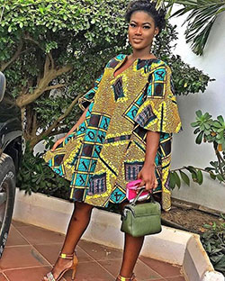 Morden Short African Dresses: African Dresses,  Maxi dress,  Kente cloth,  Short Dresses  