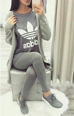 Look for the best new adidas outfits, Casual wear: 