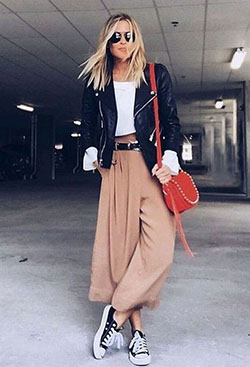 Most liked by teens fashion model: Culottes Outfit  