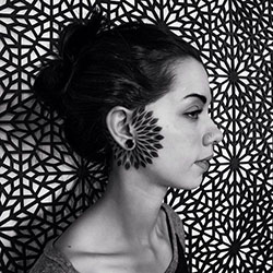 Mandala side face tattoo: Face tattoo,  Body art,  Tattoo artist,  Tattoo Ideas,  Sacred geometry  
