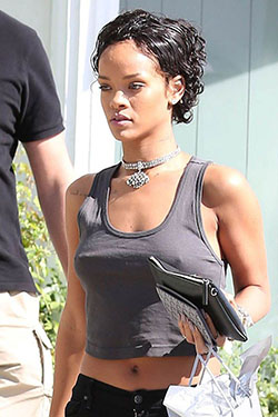 Rihanna short curly hair, Short hair: Kanye West,  Short hair,  Mohawk hairstyle,  Rihanna Hot Pics  