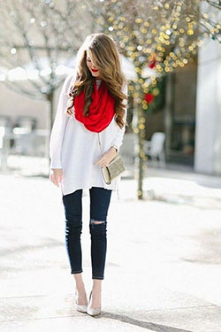 Casual outfit ideas for cute christmas outfits, Christmas Day: Christmas Day,  holiday outfit,  Casual Outfits  