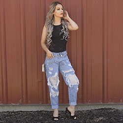 Light Wash Jeans Outfits For Girls: Jeans Outfit,  Photo shoot  