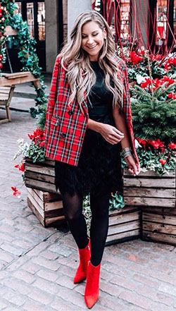 Outfit Ideas With Sweaters, Little black dress, Christmas Day: party outfits,  Christmas Day,  Sweaters Outfit  