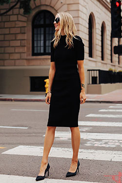 Check these great ideas for little black dress, Ann Taylor: Pencil skirt,  Ann Taylor,  Black Dress Outfits  