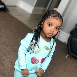 Little girl kids hairstyles braids: Crochet braids,  Black hair,  Box Braids Hairstyle,  kids hairstyles  