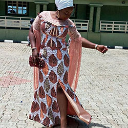 Ankara Gown Styles, African Dress, Aso ebi: Evening gown,  African Dresses,  Aso ebi,  Ankara Outfits,  Formal wear  