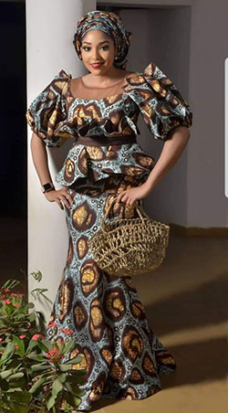 Street look fashion ideas fashion model, African wax prints: African Dresses,  Kaba Styles  