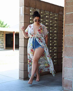 Perfect images for miami outfit, Plus Size Swimwear: High-Heeled Shoe,  Plus size outfit,  Plus-Size Model,  Nadia Aboulhosn,  Casual Outfits  