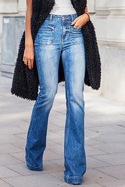 Outfits With Bootcut Jeans, Vintage clothing: Vintage clothing,  Bootcut Jeans  