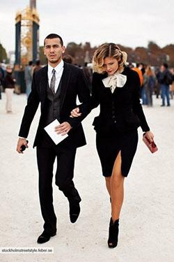 Matching formal outfits for couples: Evening gown,  Semi-Formal Wear,  Matching Formal Outfits  