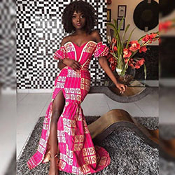 African print ankara styles african dress: African Dresses,  Kente cloth,  Lobola Outfits  