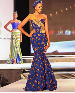 Ankara styles for tall ladies: Evening gown,  African Dresses,  Aso ebi,  Ankara Dresses,  Ankara Gowns  