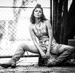 Sakshi Pradhan Instagram, Black and white: Photo shoot,  Hot Instagram Models,  Sakshi Pradhan  