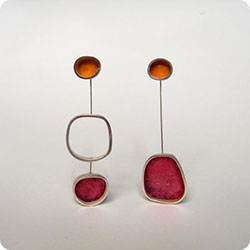 Asymmetrical Earrings Trend, Jewelry design, Sterling silver: Costume jewelry,  Earrings,  Jewelry design  