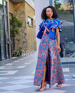 Ideas to see fashion model, African wax prints: African Dresses,  Haute couture,  Seshoeshoe Outfits  