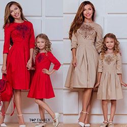 Mother daughter christmas outfits, Party dress: party outfits,  Christmas Day,  Matching Outfits,  Girl Dress,  Matching Couple Outfits,  Casual Outfits  