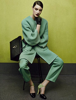 Night out ideas for giorgio armani campaign 2014, Mert and Marcus: Fashion photography,  Green Pant Outfits  