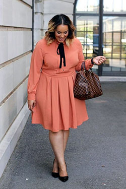 Dresses for plus size ladies: Plus size outfit,  Plus-Size Model,  Semi-Formal Wear,  Fashion week,  Casual Outfits  