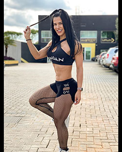 Eva Andressa Abs, Eva Andressa, MPEG-4 Part 14: Fitness Model,  Hot Instagram Models,  Eva Andressa  