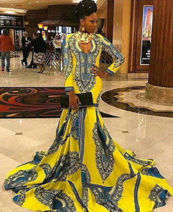 Long sleeve african prom dress: Evening gown,  African Dresses,  Ball gown,  Formal wear,  Lobola Outfits  