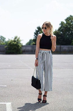 Culottes Outfit Ideas, Saint Petersburg: Culottes Outfit  