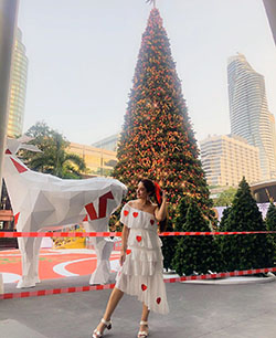 Perfect ideas for christmas tree, Aditi Budhathoki: Christmas Day,  Christmas tree,  Aditi Budhathoki,  Hot Instagram Models  